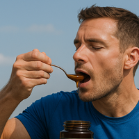 Miel de Manuka para atletas - atleta comiendo miel