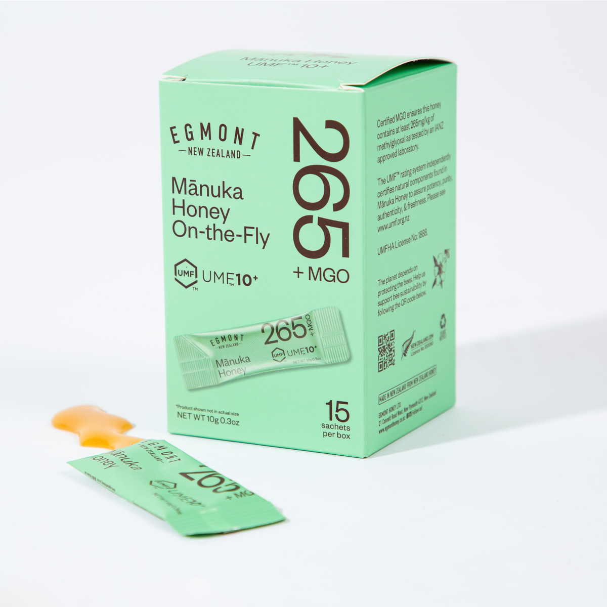 Sachets de Miel de Manuka On The Fly UMF 10+ 10 g