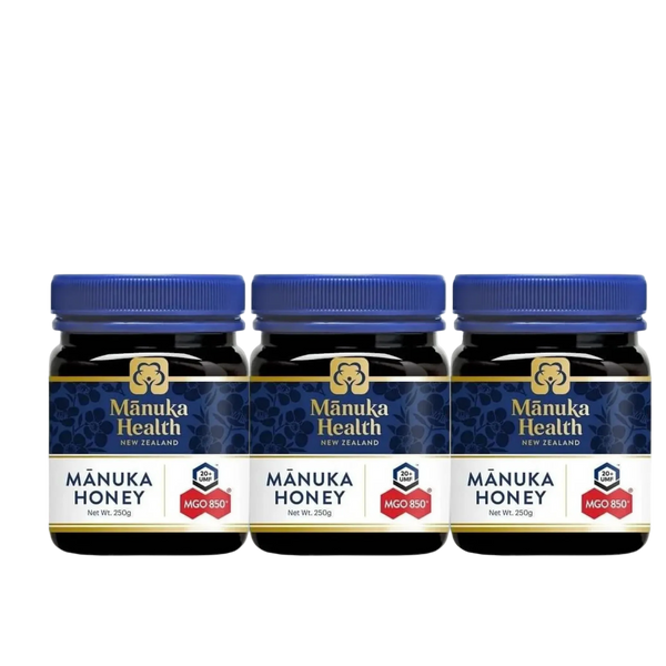 Miel de Manuka MGO 850+ (UMF 20+) Edición Limitada - Pack de 3